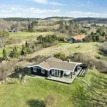Wooden House By Sletterhage Lighthouse On Helgenaes Feriehus *