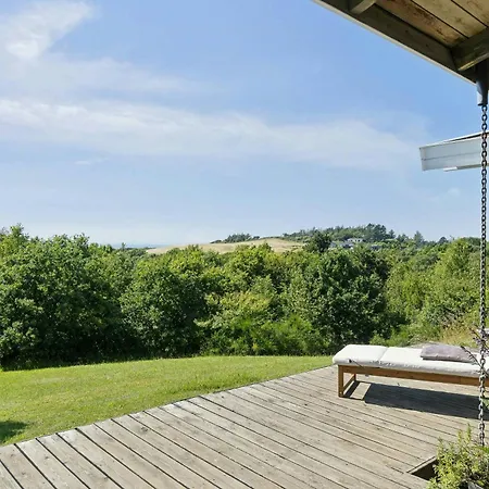 Wooden House By Sletterhage Lighthouse On Helgenaes *